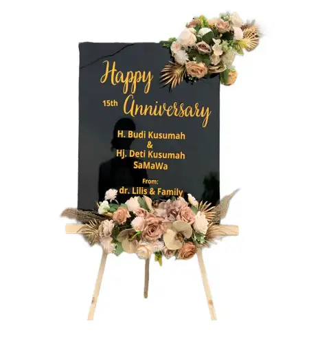 Papan Bunga Akrilik Cipaisan